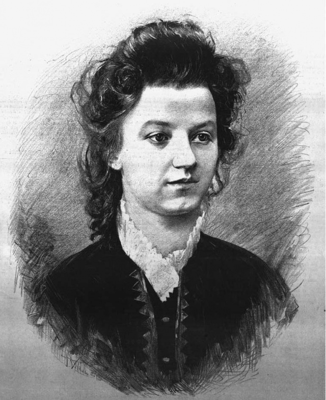 Irma Geisslová (Humoristické listy, 1885)